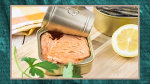 Salmon: a great choice, even from a tin
